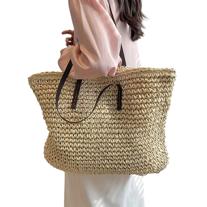 Women’s Spacious Beach Tote Bag – Effortless Summer Style