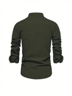 Men’s Comfortable Button-Up Shirt with Flattering Fit