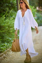 Women’s Bohemian Maxi Dress – Flowy Boho Dress