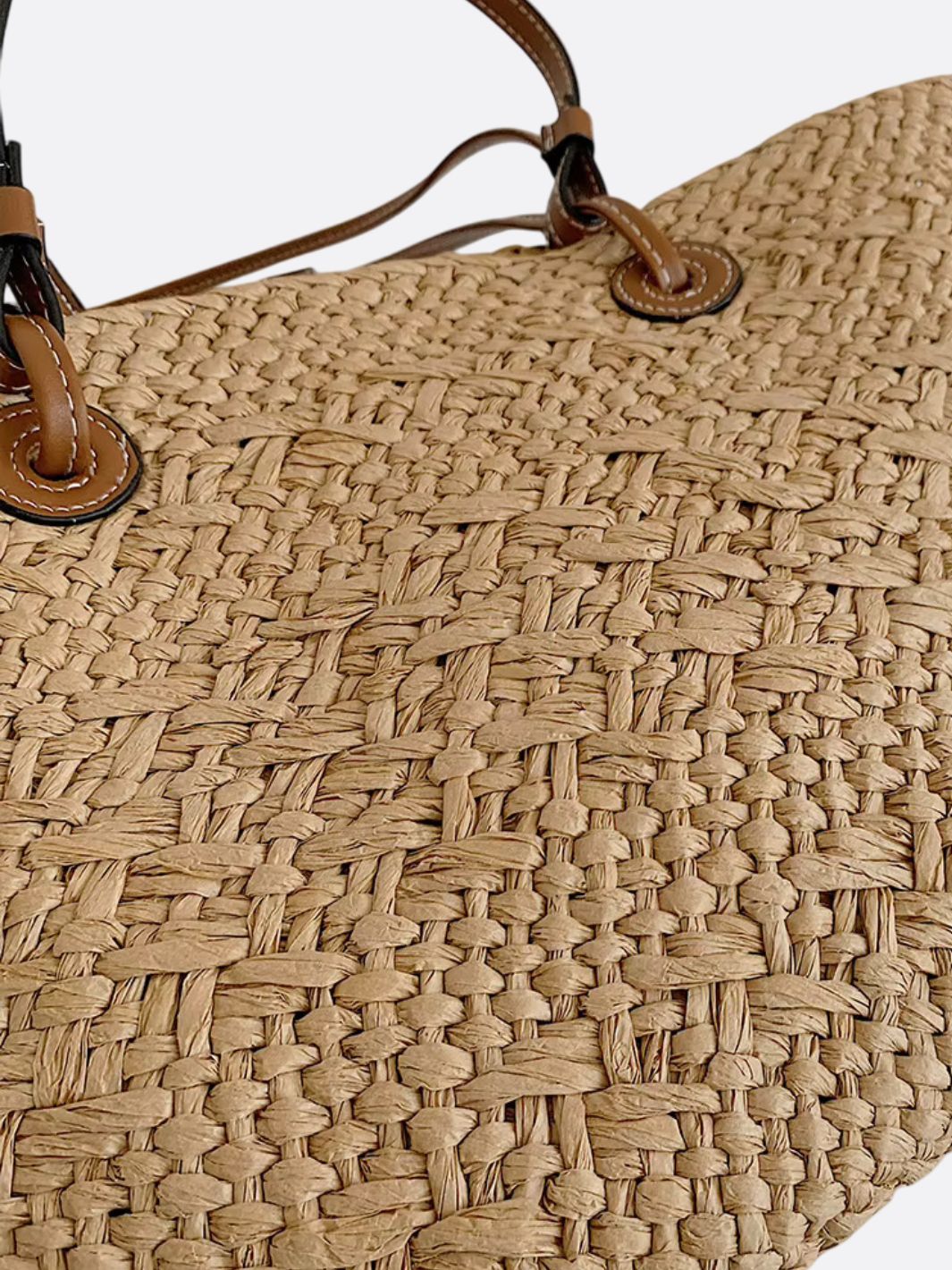 Sola | Woven Straw Tote Bag | Summer Shopper