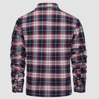 Men’s Lined Checked Shirt Jacket