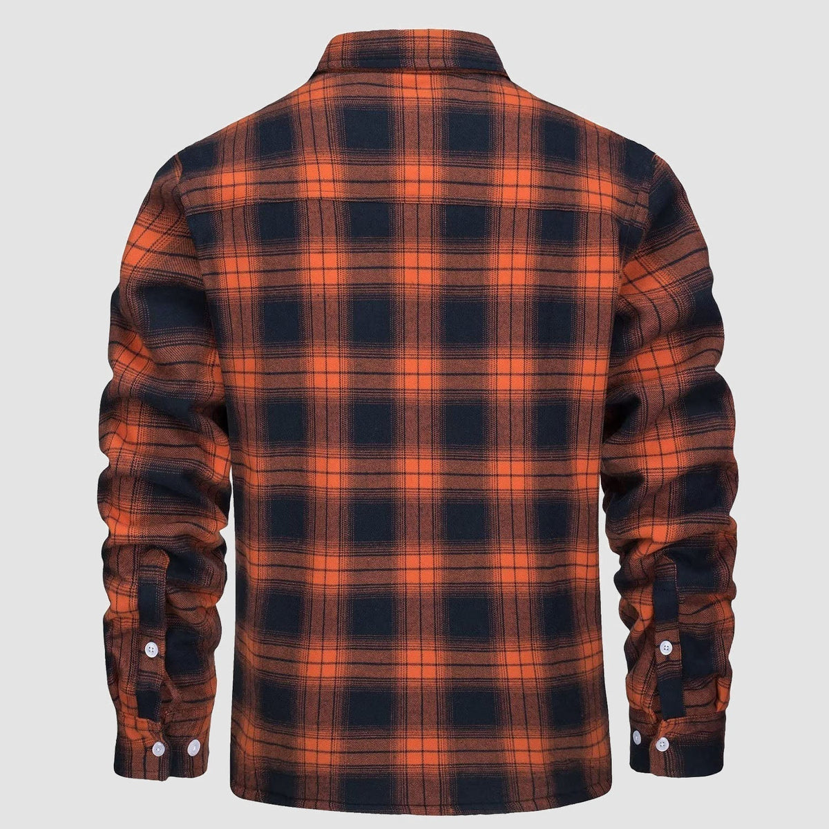 Men’s Lined Checked Shirt Jacket