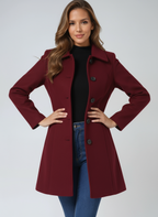 Women’s Elegant Classic Tailored Coat