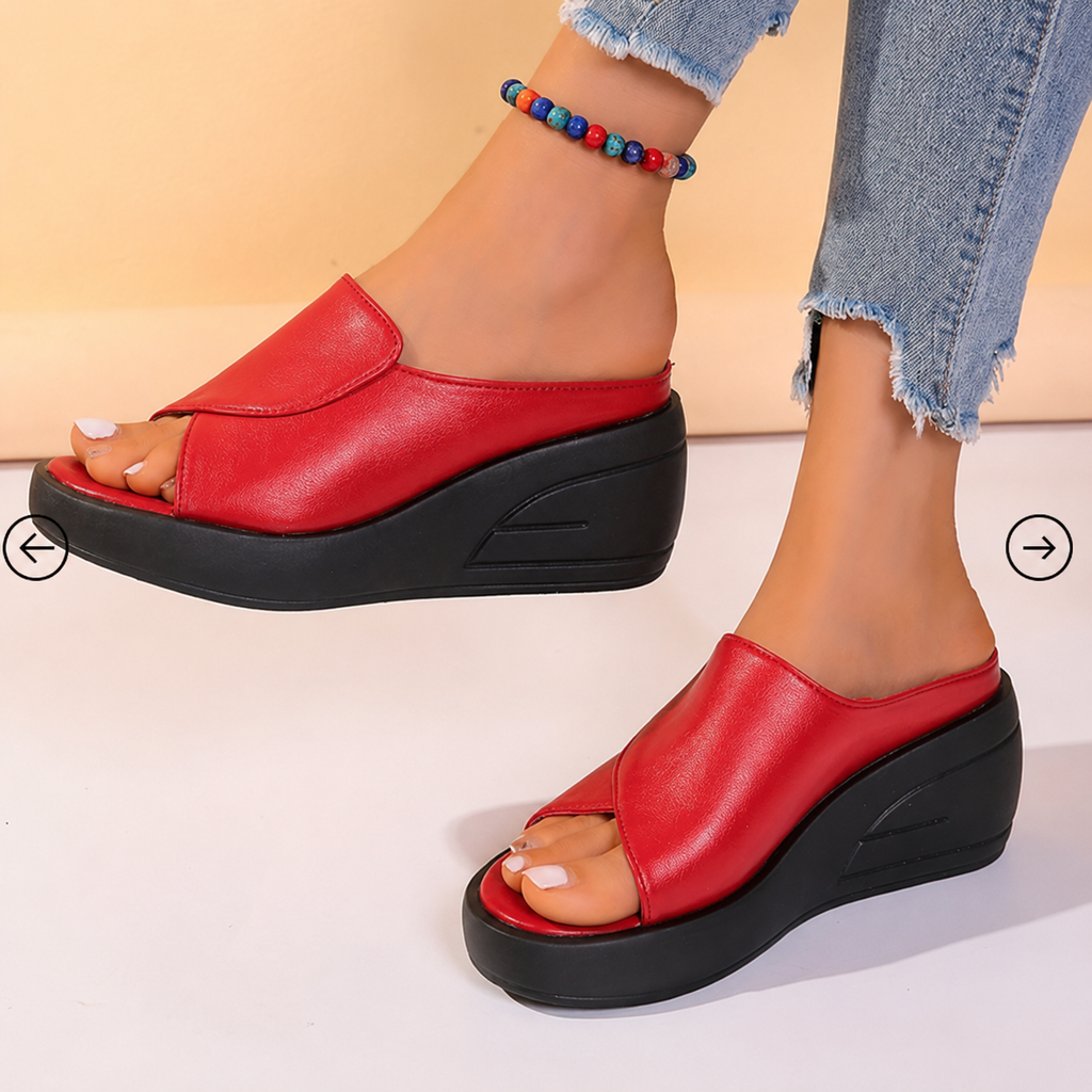 Women’s Comfort Sandals Red