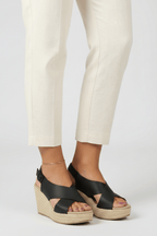 Women’s Comfortable Wedge Crossover Slingback Sandals