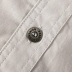 Men’s Sturdy Long-Sleeve Cargo Shirt with Pockets