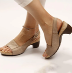 Women’s Luxurious Handcrafted Sandals Khaki