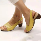 Women’s Luxurious Handcrafted Sandals Yellow