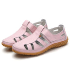 Women’s Casual Cutout Walking Sandals for Spring and Summer Pink