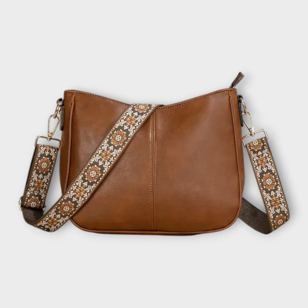 Women’s Boho-Inspired Shoulder Bag – Relaxed Summer Style Brown