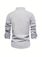 Men’s Comfortable Button-Up Shirt with Flattering Fit