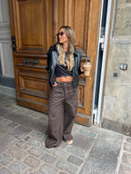 Women’s Classic Faux Leather Jacket