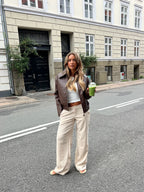 Women’s Classic Faux Leather Jacket