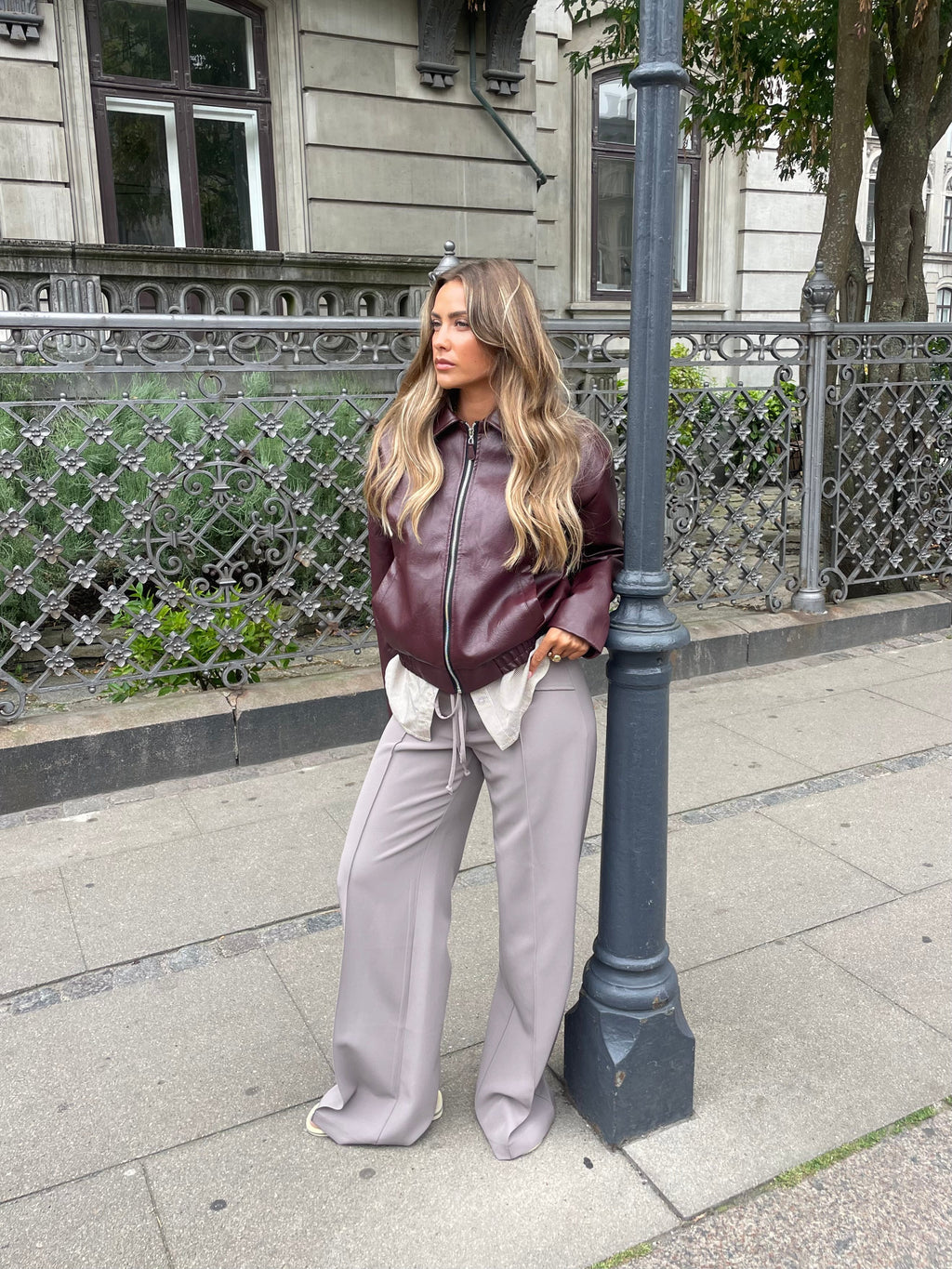 Women’s Classic Faux Leather Jacket