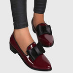 Women’s Elegant Bow Accent Loafers for All-Day Comfort