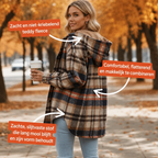 Women’s Soft Flannel Hooded Jacket
