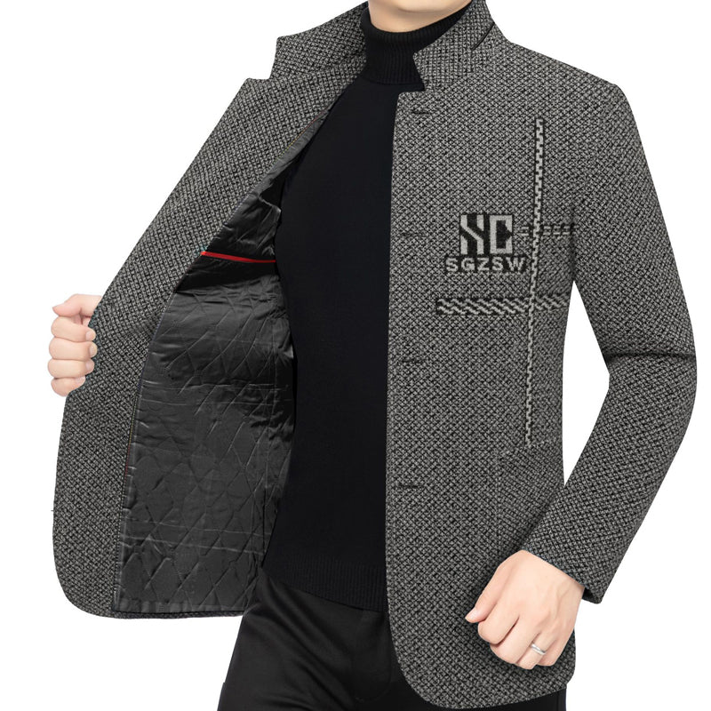 Men’s Stylish Fleece-Lined Jacket