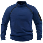 Men’s Warm Fleece Tactical Jumper Blue