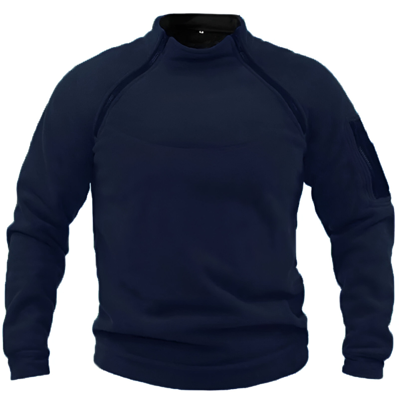 Men’s Warm Fleece Tactical Jumper Navy
