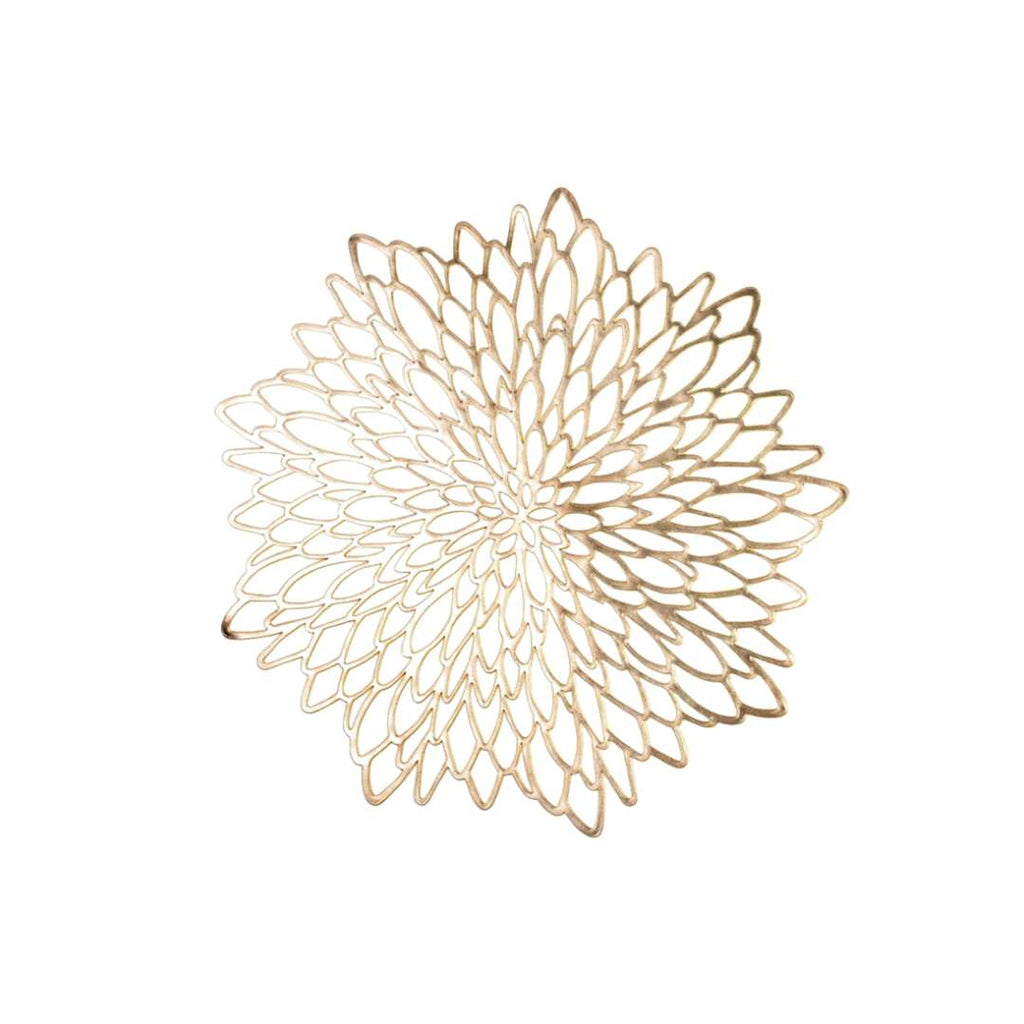 Ornamental Leaf Placemats Set of 6 | Elevated Table Styling