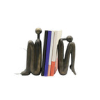 Sculptural Norwegian Resin Bookends | Artistic Home Decor