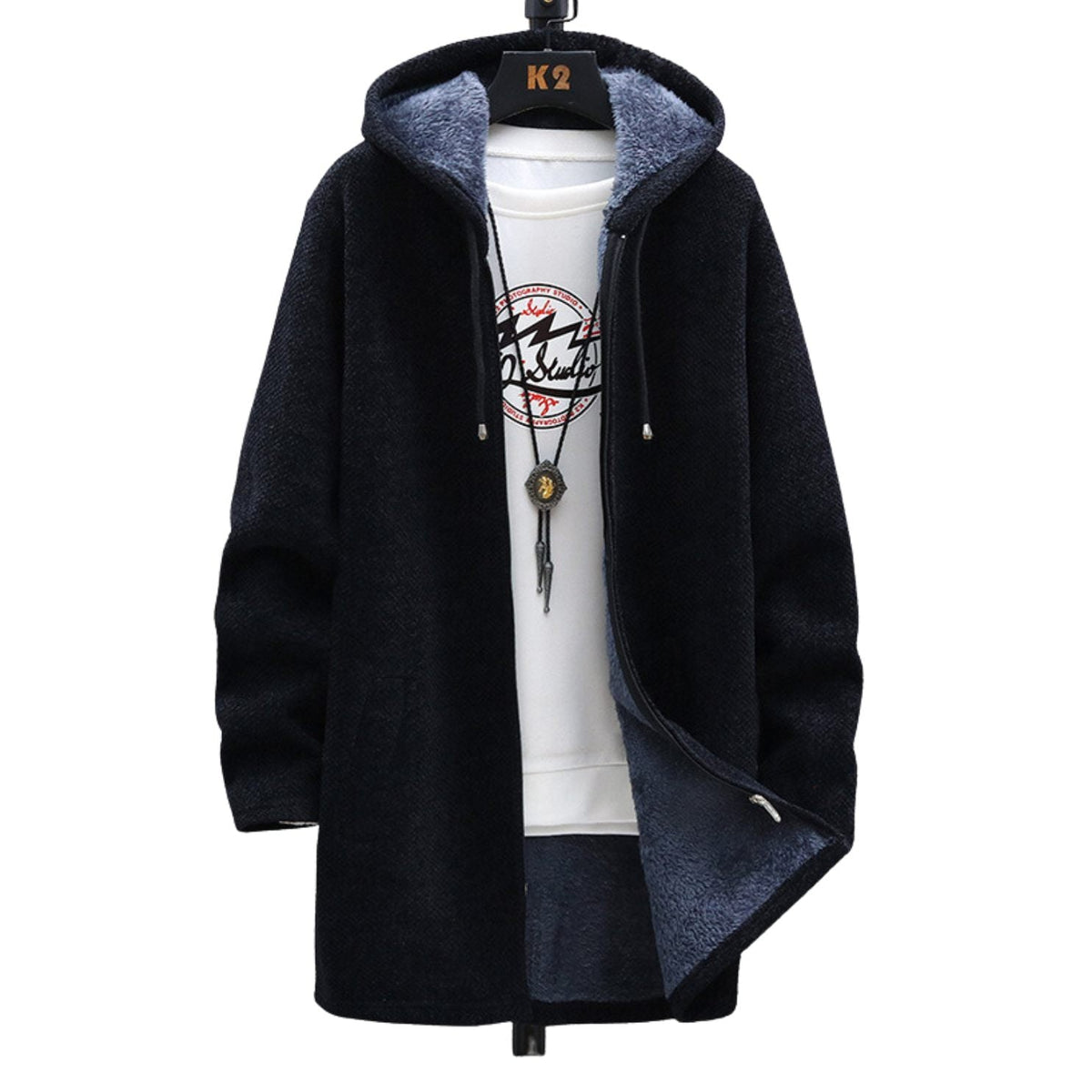 Women’s Stylish Hooded Jacket Black