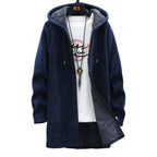 Women’s Stylish Hooded Jacket Blue