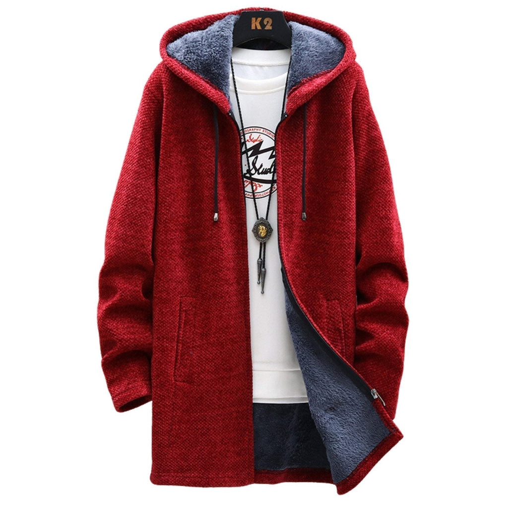 Women’s Stylish Hooded Jacket Red
