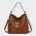Women’s Contemporary Shoulder Bag with Modern Elegance Brown