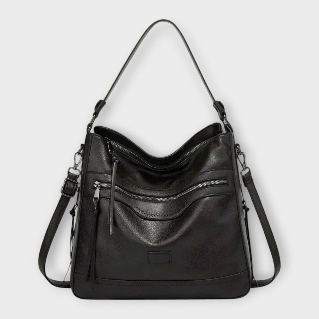 Women’s Contemporary Shoulder Bag with Modern Elegance Black