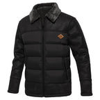 Men’s Classic Leather-Look Jacket Black