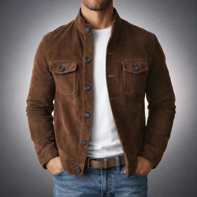 Men’s Lightweight Everyday Jacket Dark Brown