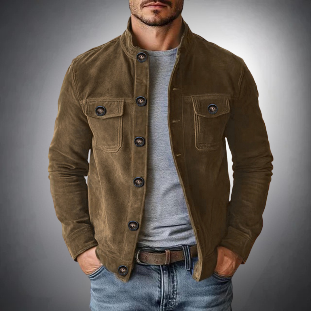 Men’s Lightweight Everyday Jacket Dark Brown
