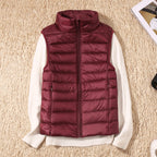 Women’s Lightweight Padded Gilet Burgundy