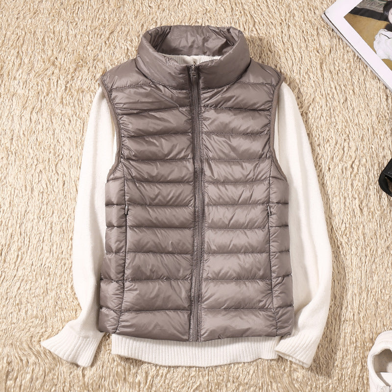 Women’s Lightweight Padded Gilet Khaki