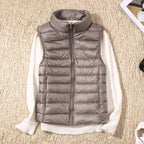 Women’s Lightweight Padded Gilet Khaki