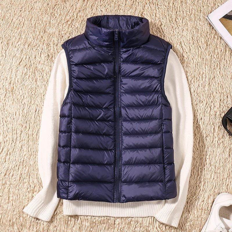 Women’s Lightweight Padded Gilet Navy Blue
