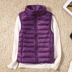 Women’s Lightweight Padded Gilet Purple
