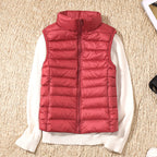 Women’s Lightweight Padded Gilet Red