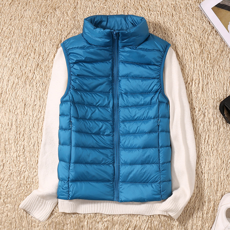 Women’s Lightweight Padded Gilet Sky Blue