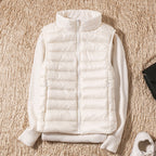 Women’s Lightweight Padded Gilet White