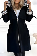 Women’s Elegant Lightweight Parka Black