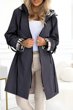 Women’s Elegant Lightweight Parka Grey
