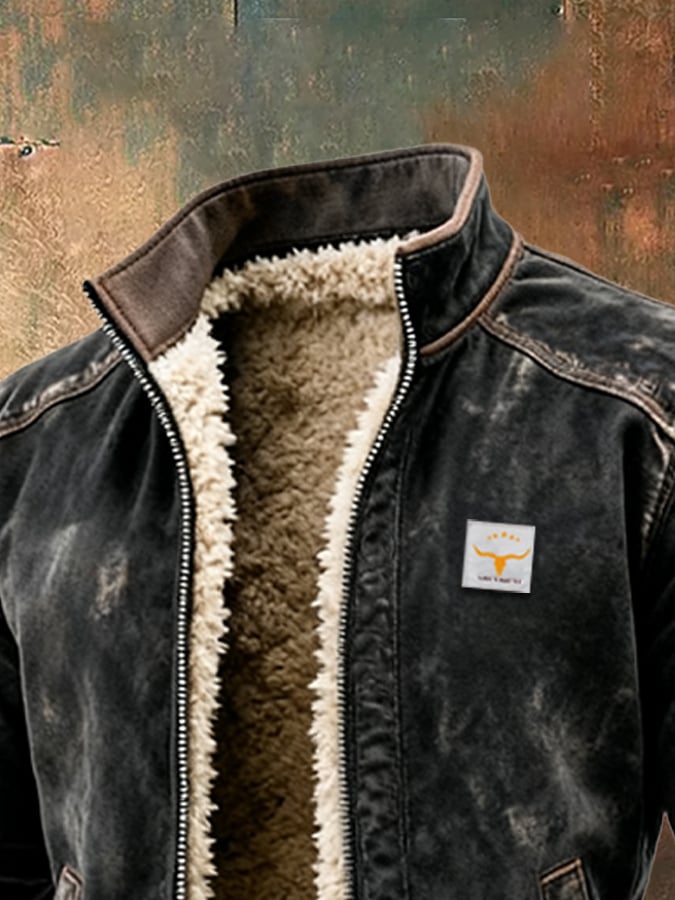 Men’s Warm Lined Casual Jacket