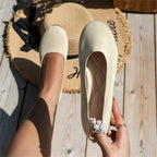 Women’s Comfortable Classic Ballerinas for Everyday Wear Beige