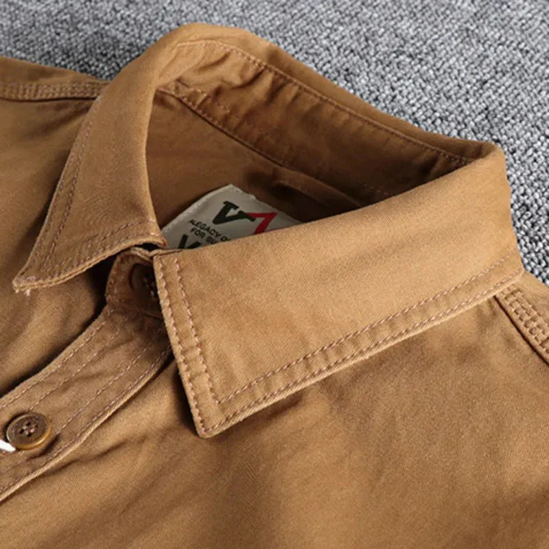 Men’s Elegant Utility Shirt for Everyday Style and Comfort