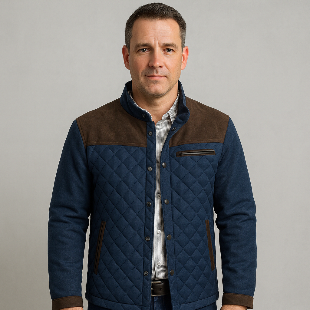 Men’s Luxe Comfortable Jacket Blue