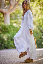 Women’s Bohemian Maxi Dress – Flowy Boho Dress