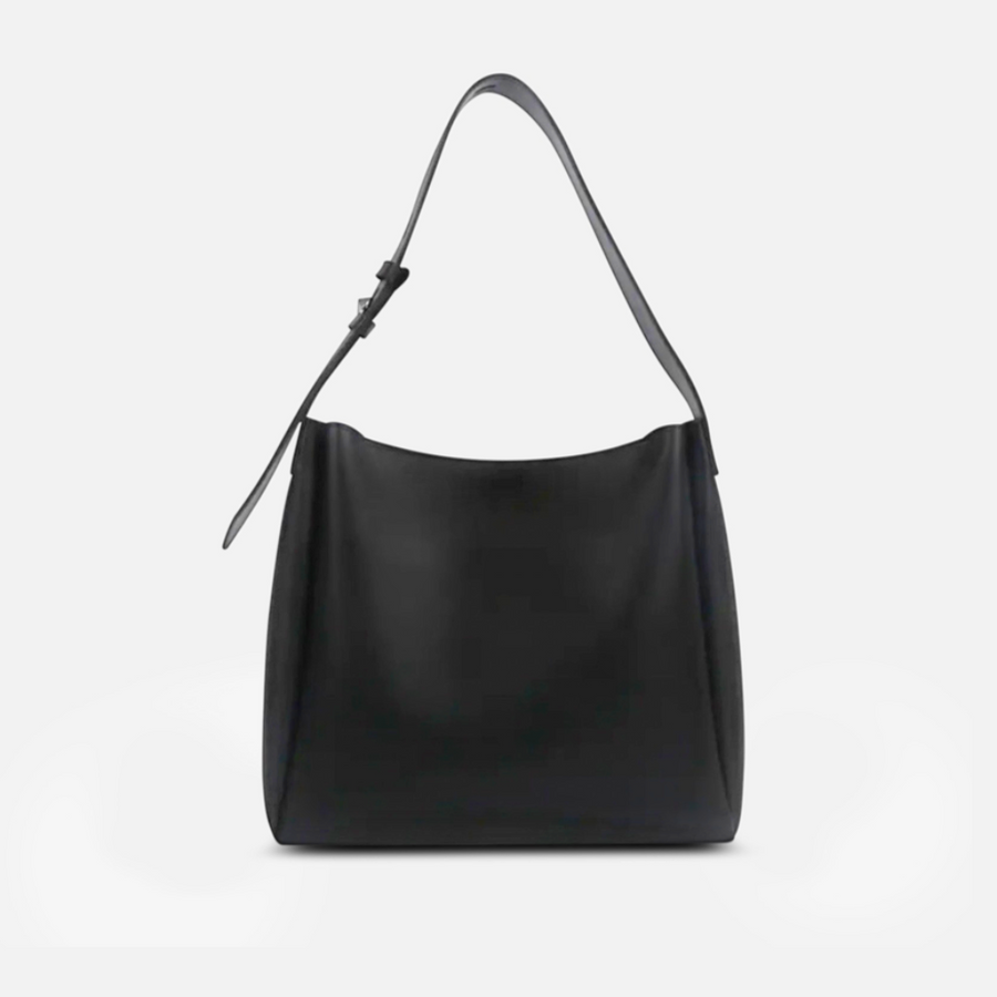 Tali | Women’s Daily Shoulder Bag | Mini Pouch Included Black