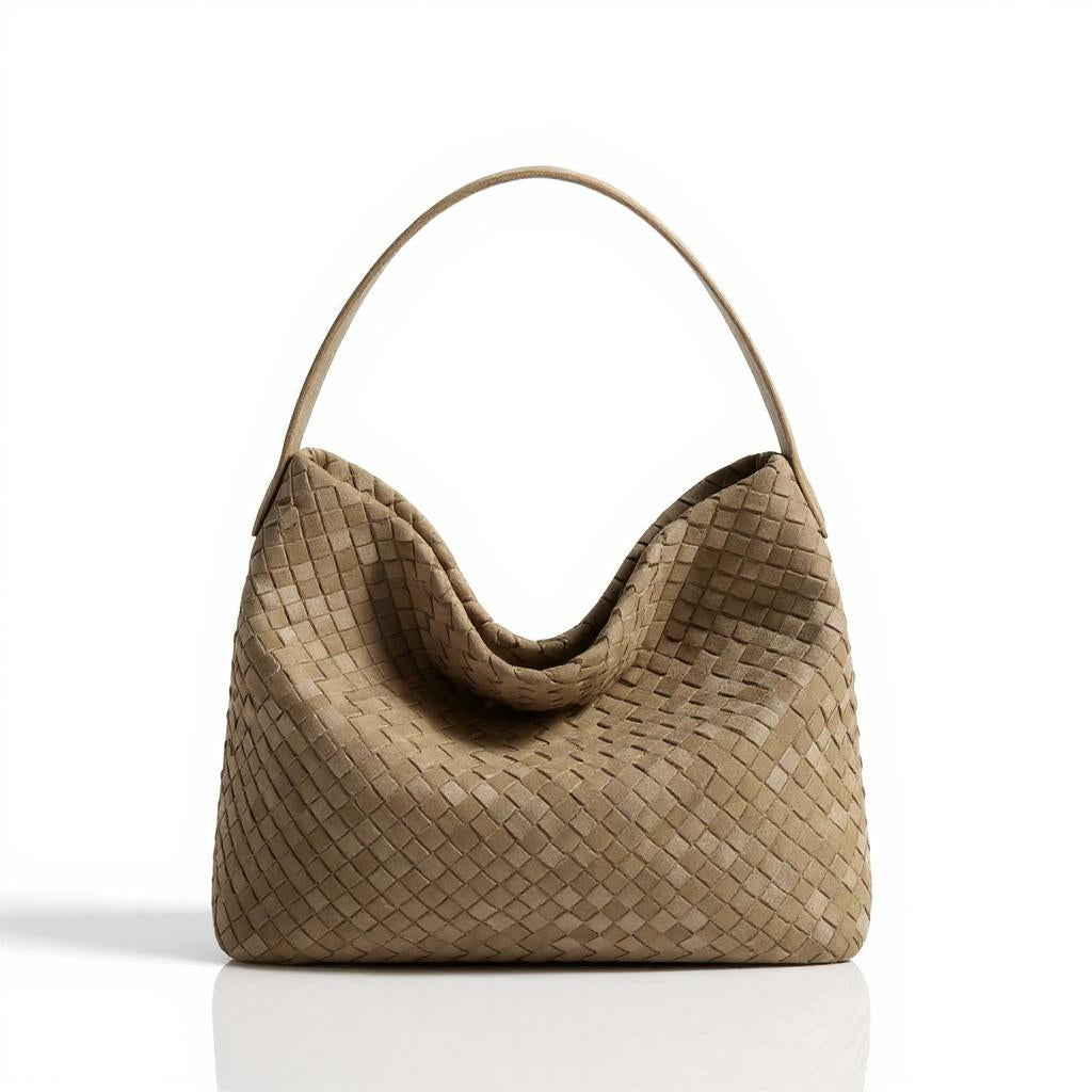 Reva | Women’s Large Shopper Tote Bag Beige